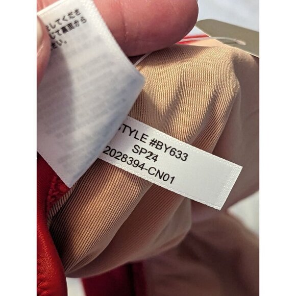 J Crew Women’s Halter Tie Neck Bikini Swim Top XS Red BY633 (888) - Picture 5 of 11